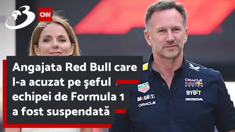 Angajata Red Bull care l-a acuzat pe seful echipei de Formula 1 a fost suspendata