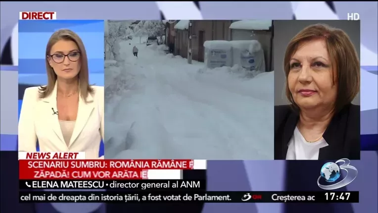 ANM, scenariu sumbru. Romania ramane fara zapada. Cum vor arata iernile de acum