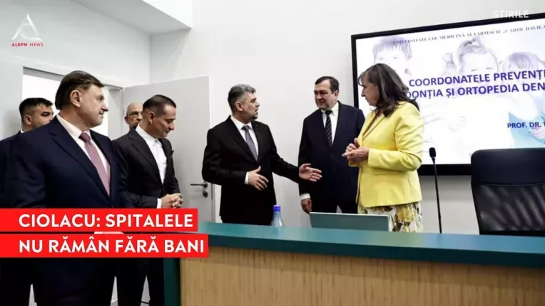Ciolacu garanteaza ca spitalele nu vor ramane fara salarii si bani de medicamente