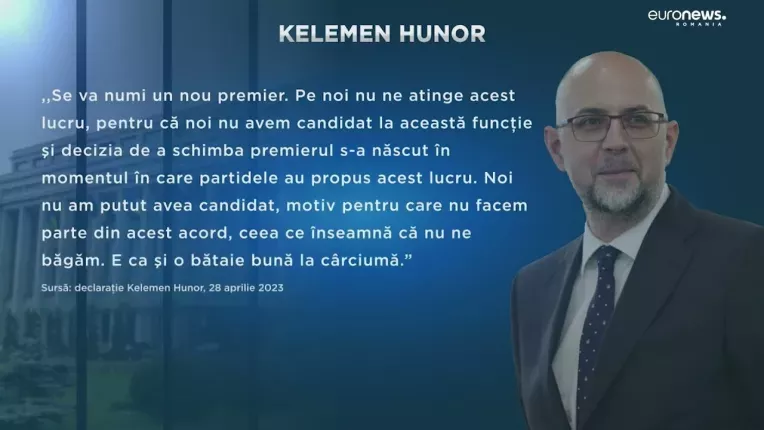 Kelemen Hunor: Rotativa este "ca o bataie buna la carciuma"