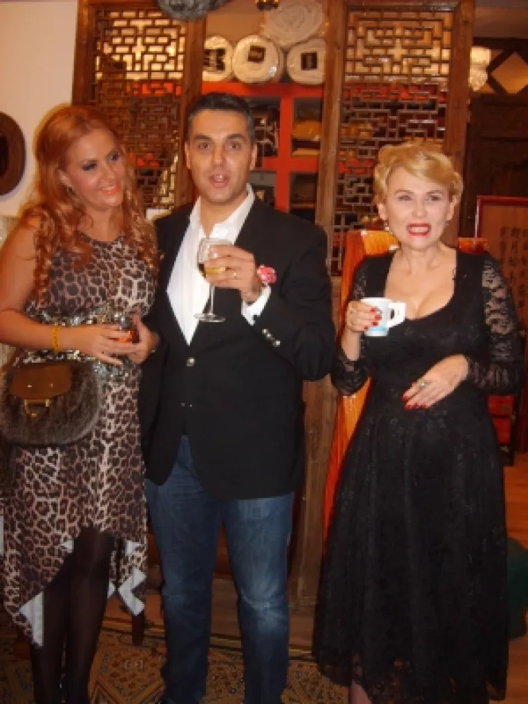 Oana Turcu si sotul ei, Cristi Brancu, au in casa din Mogosoaia 80% mobilier de la Exotique