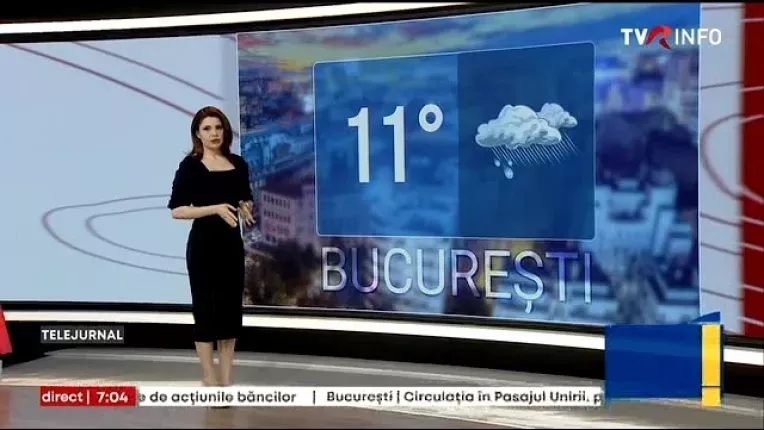 Vreme rece, precipitatii in toata tara si ninsori la munte. Cod galben si portocaliu de viscol