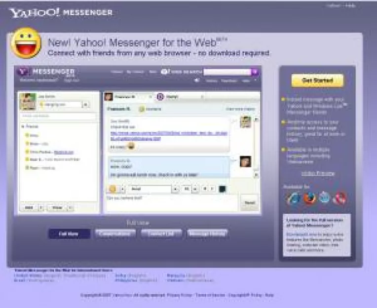 Yahoo pregateste Messengerul on line
